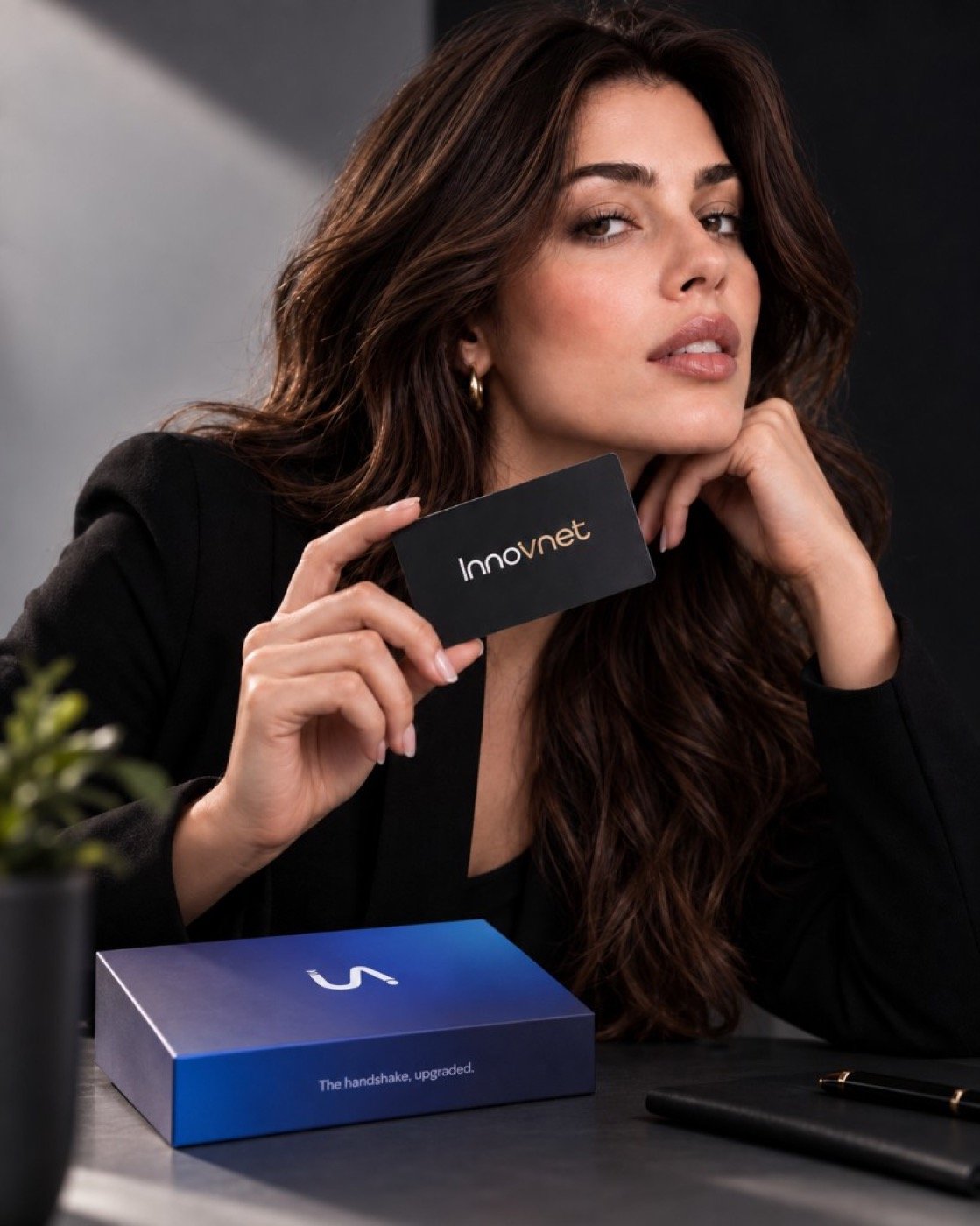 Innovnet Classic Black PVC card